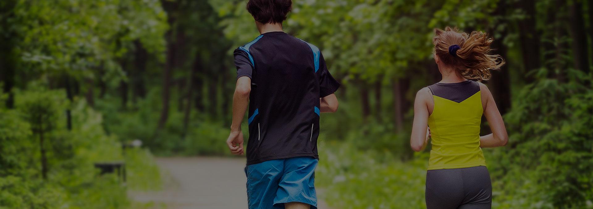 Personal trainer Marko Aleksandrić running outdoors in Belgrade